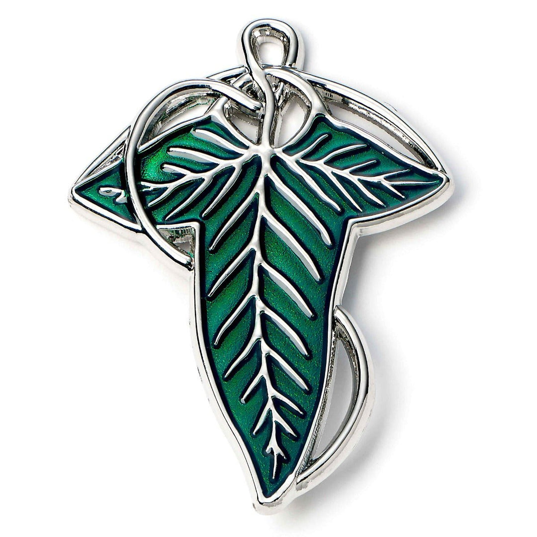 Ringenes Herre Pin Lorien Leaf Stor - Supernerds