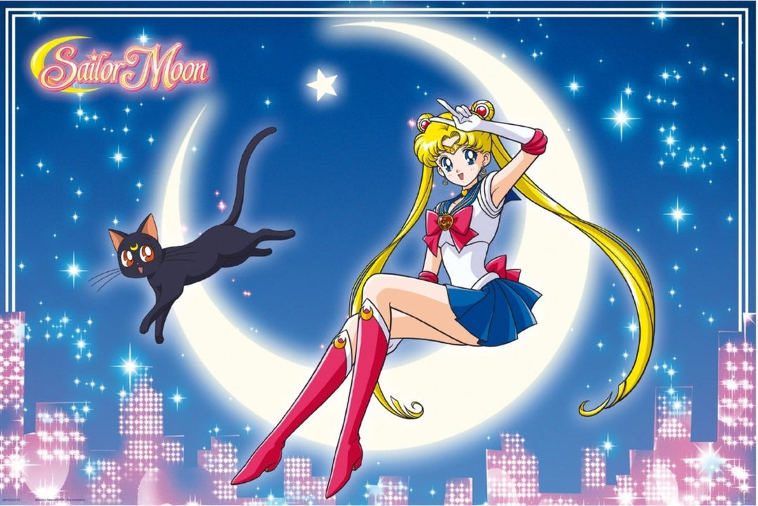 Sailor Moon Plakat Luna - Supernerds