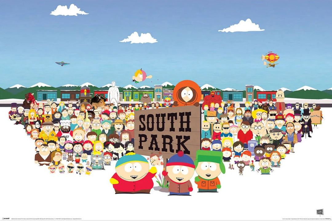South Park Plakat Characters - Supernerds