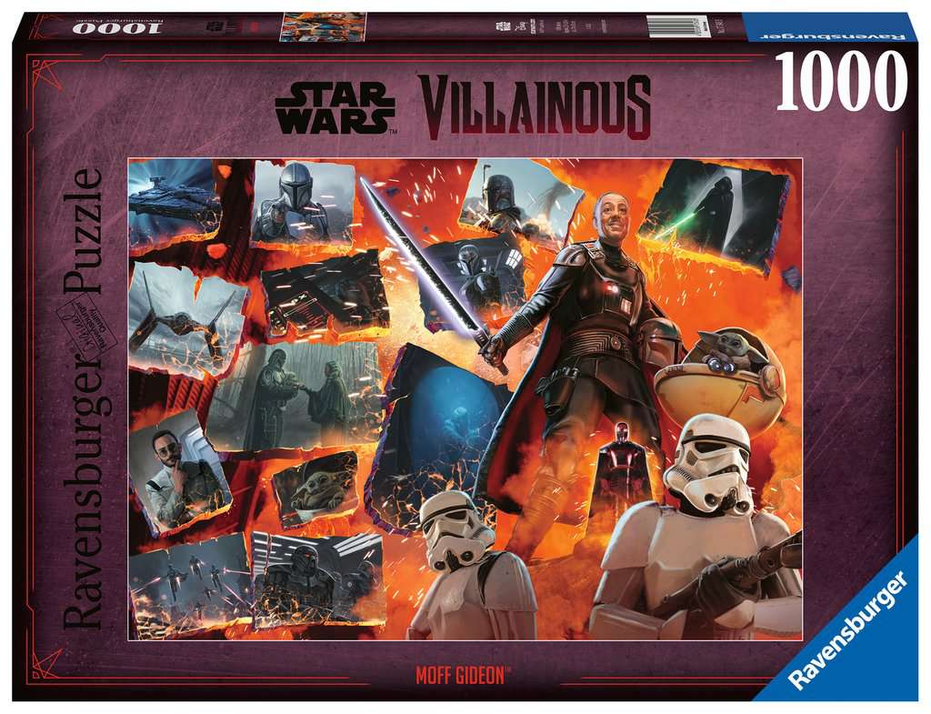 Star Wars Villainous Moff Gideon Puslespill 1000 brikker - Supernerds