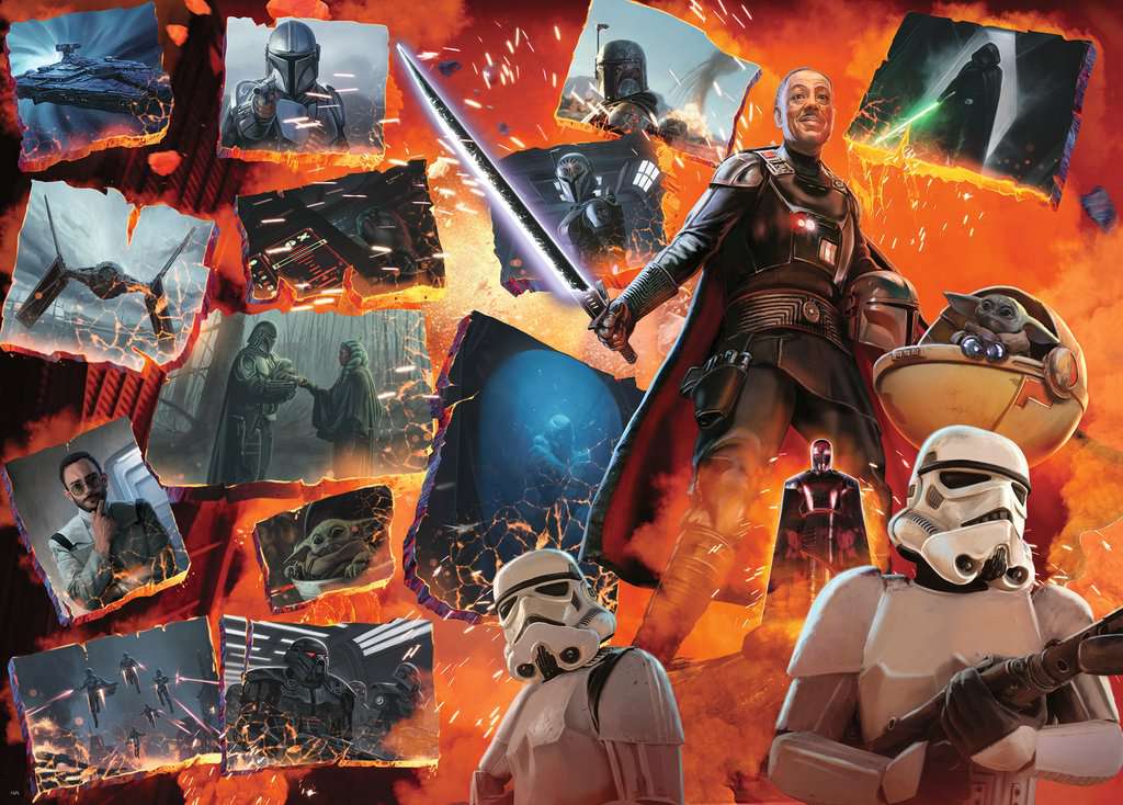 Star Wars Villainous Moff Gideon Puslespill 1000 brikker - Supernerds