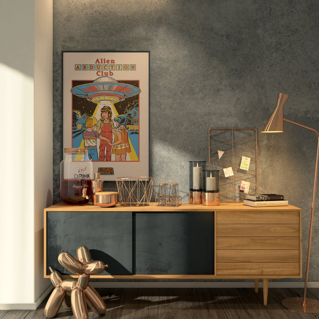 Steven Rhodes Plakat Alien Abduction - Supernerds