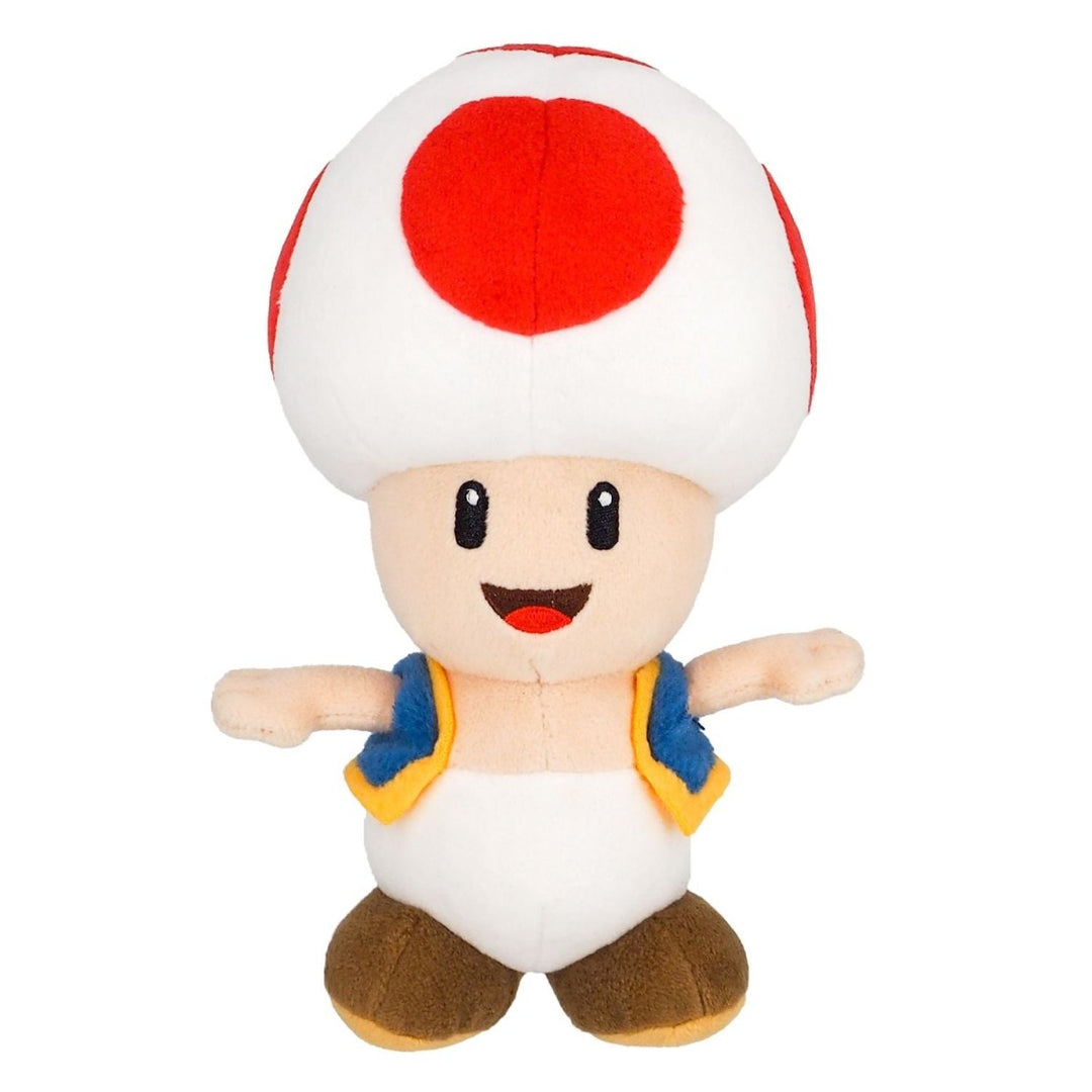 Super Mario Bamse Toad 20 cm - Supernerds