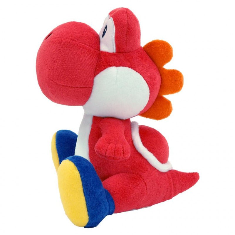 Super Mario Bamse Yoshi Rød 20 cm - Supernerds