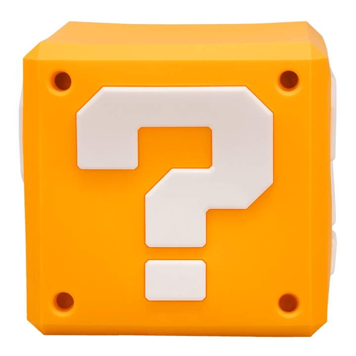Super Mario Lampe Question Block Squishy - Supernerds