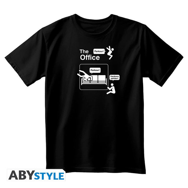 The Office T - skjorte Hardcore Parkour - Supernerds