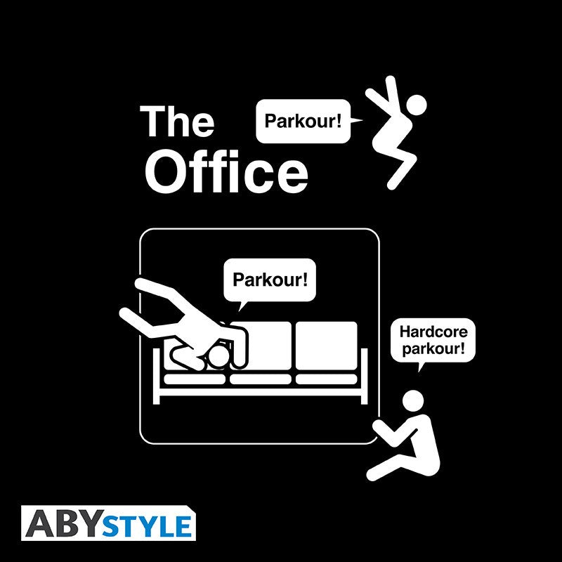 The Office T - skjorte Hardcore Parkour - Supernerds