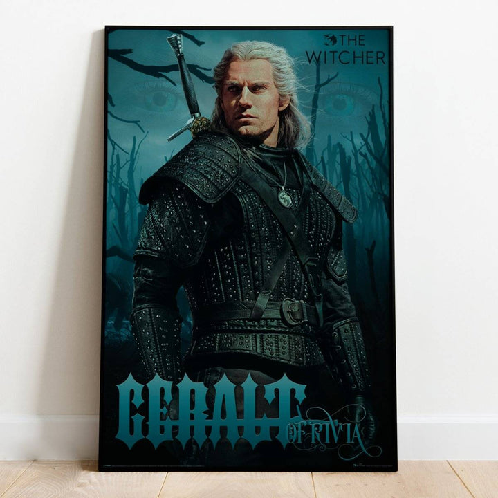 The Witcher Plakat Geralt Of Rivia - Supernerds