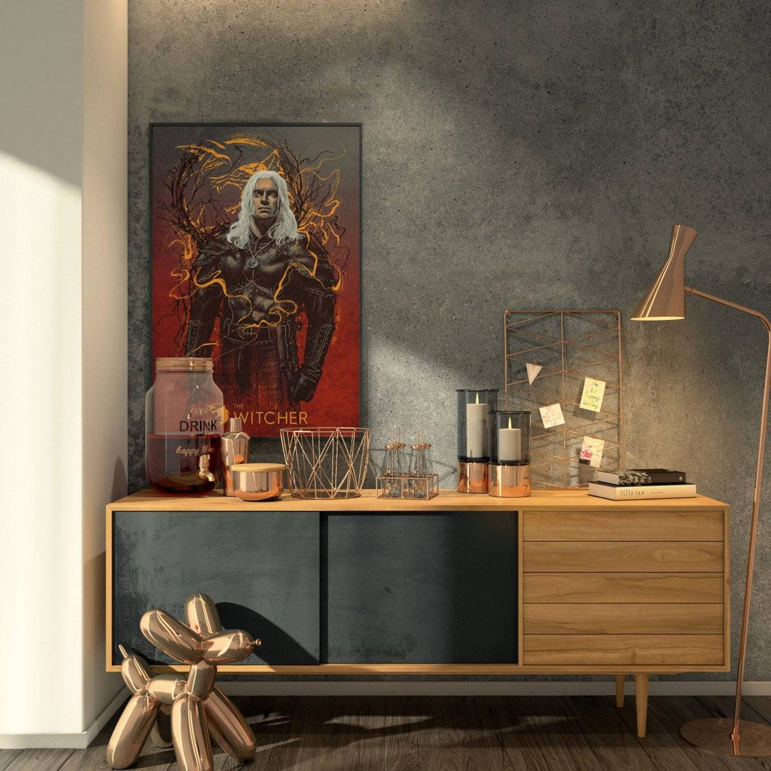 The Witcher Plakat Geralt The Wolf - Supernerds