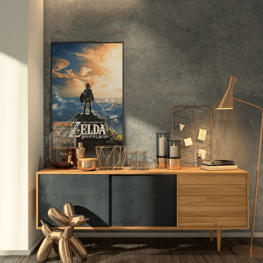 Zelda Plakat Breath of The Wild Sunset - Supernerds