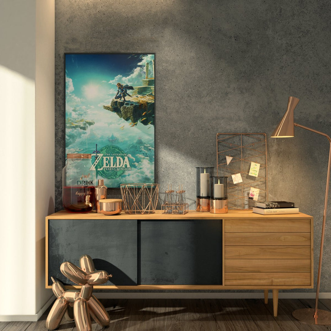 Zelda Plakat Tears of The Kingdom Hyrule Skies - Supernerds