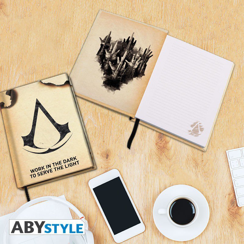 Assassin's Creed Notatbok A5 Crest - Supernerds