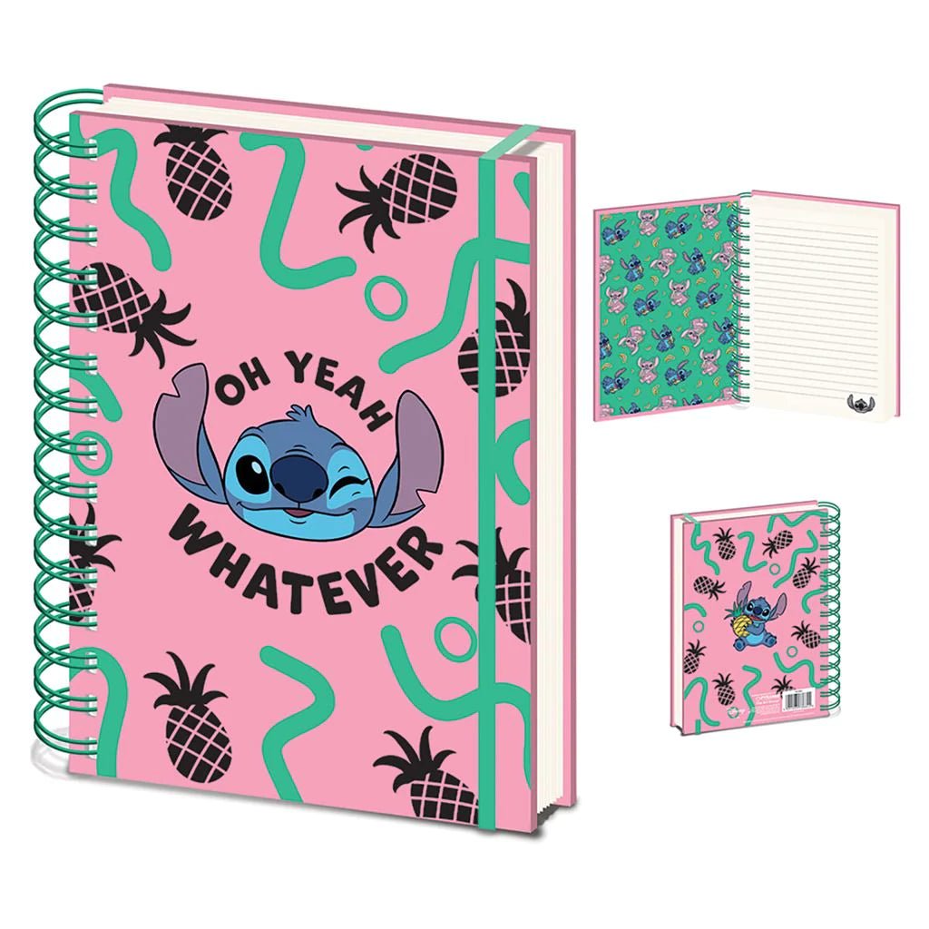 Disney's Lilo and Stitch Notatbok A5 Whatever - Supernerds