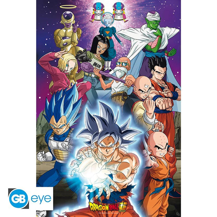 Dragon Ball Super Plakat Universe 7 - Supernerds