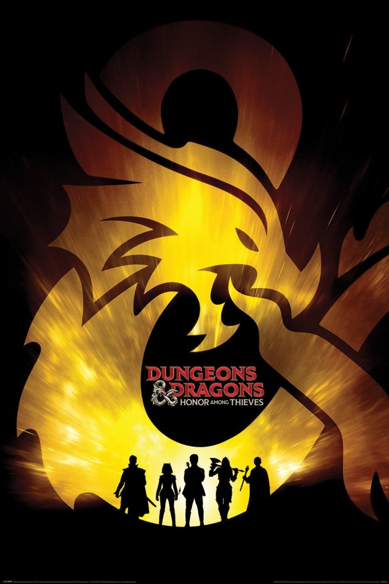 Dungeons and Dragons Plakat Ampersand Radiance - Supernerds