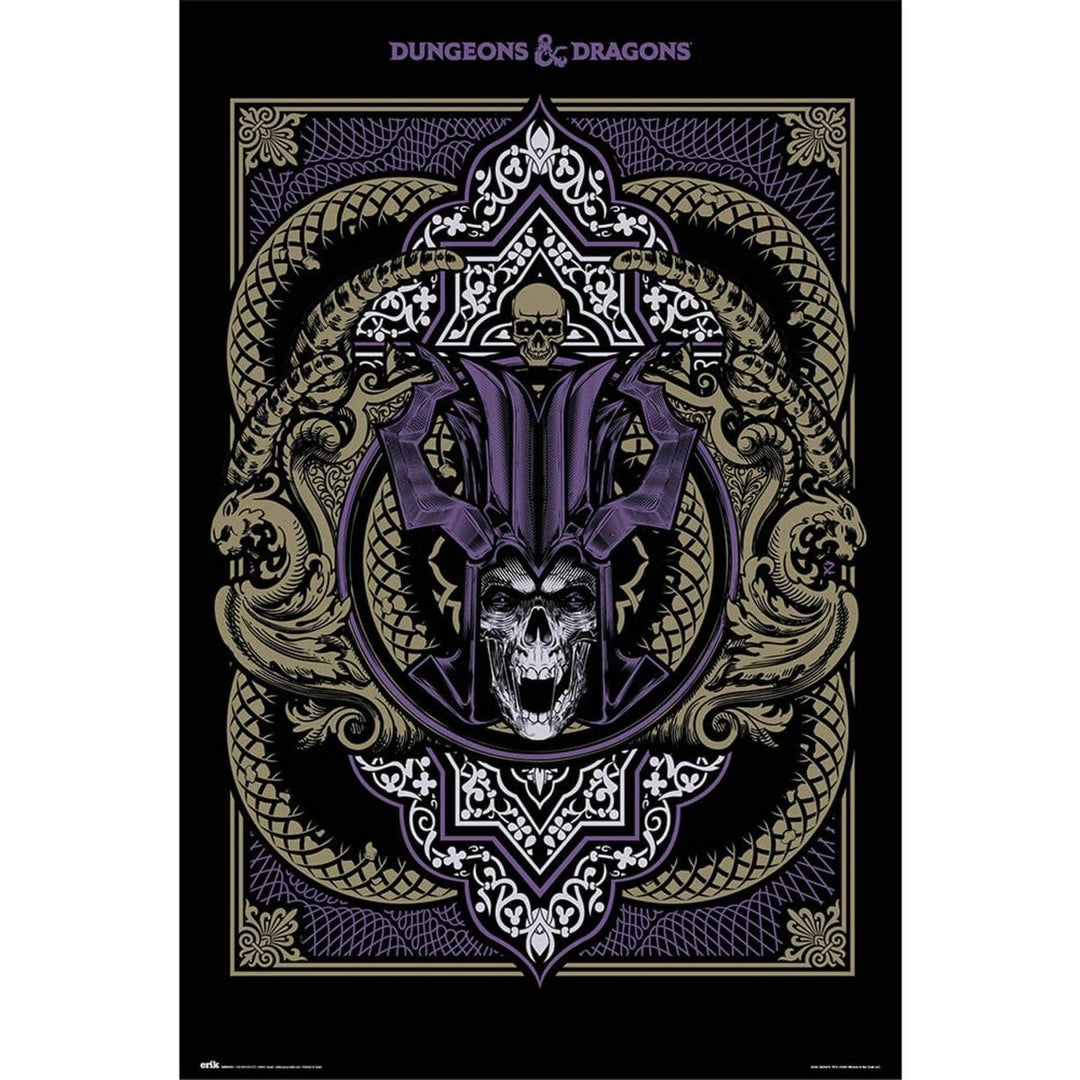 Dungeons and Dragons Plakat Master Guide - Supernerds