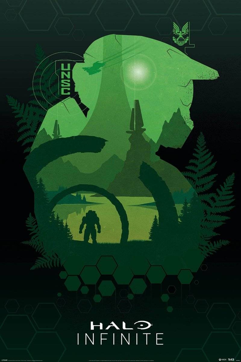 Halo Plakat Master Chief - Supernerds