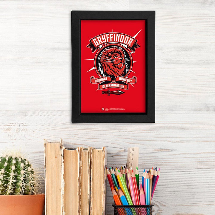 Harry Potter Innrammet Bilde 15x20 Gryffindor - Supernerds