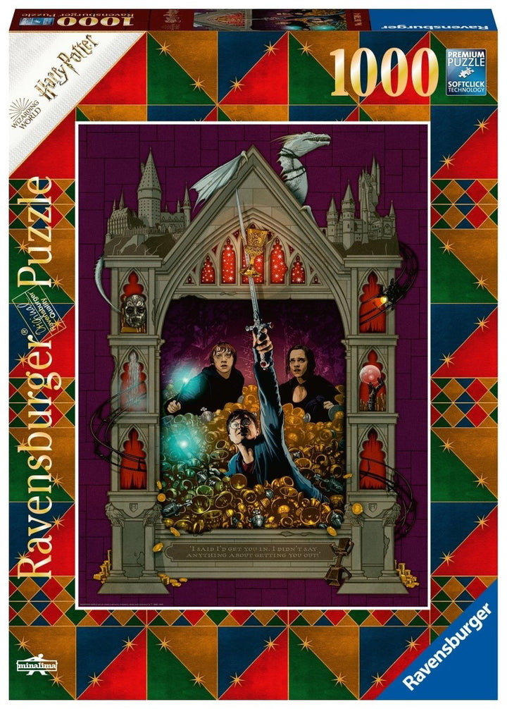 Harry Potter Puslespill 1000 brikker - Supernerds