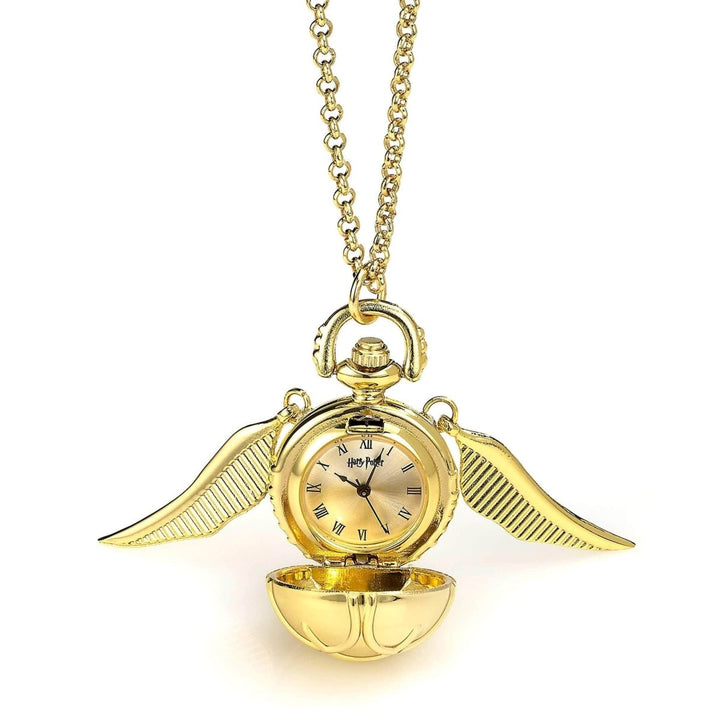 Harry Potter Smykke Golden Snitch Med Klokke - Supernerds