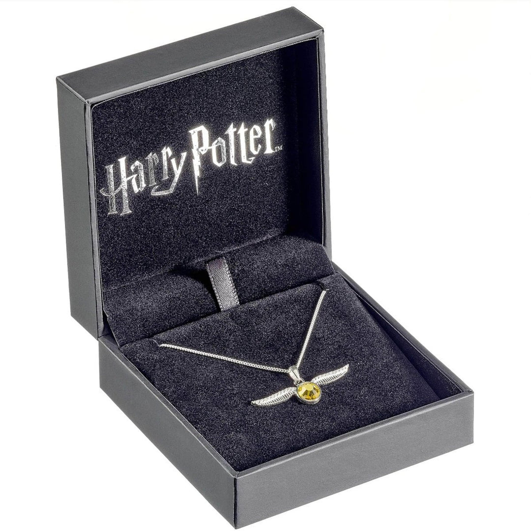 Harry Potter Smykke Sølv Golden Snitch - Supernerds