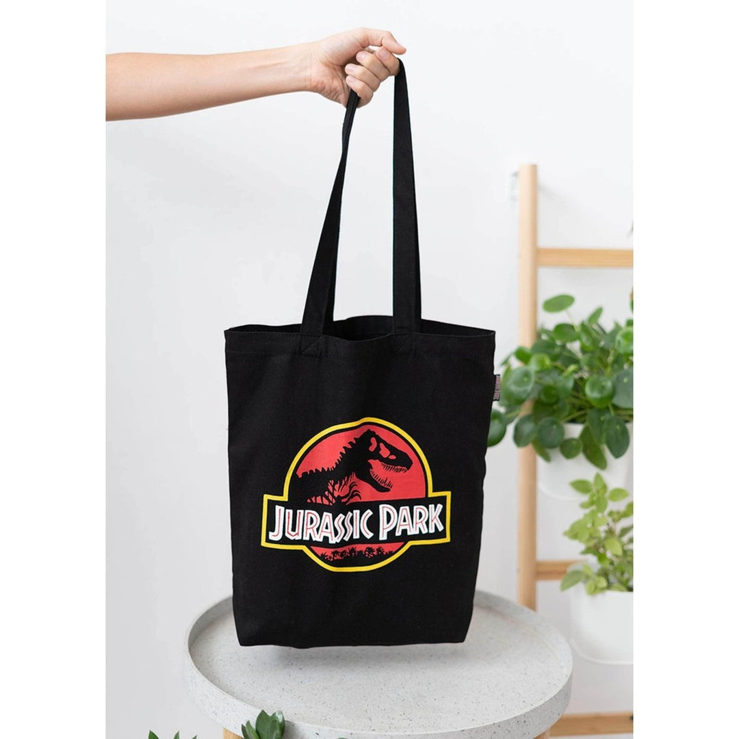Jurassic Park Tote Bag Logo - Supernerds