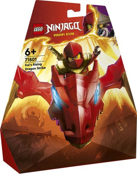 LEGO® NINJAGO® Kais Drageangrep 71801 byggesett (24 deler) - Supernerds