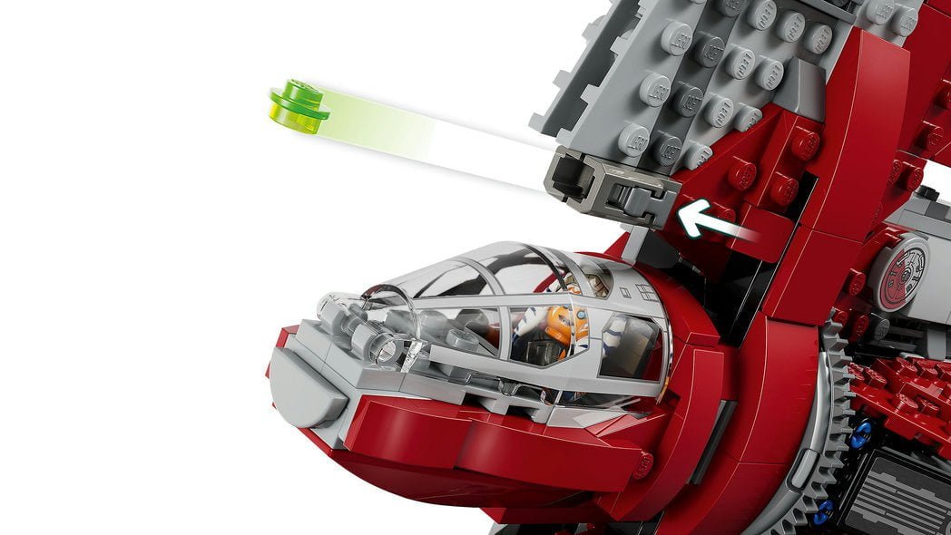 LEGO® Star Wars® Ahsoka Tanos T-6 jediromferge 75362 byggesett (601 deler) - Supernerds