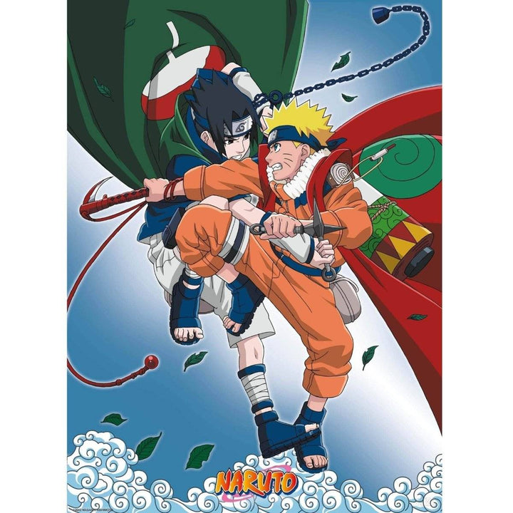 Naruto Plakat 52 x 38 cm Team 7 2-pk - Supernerds