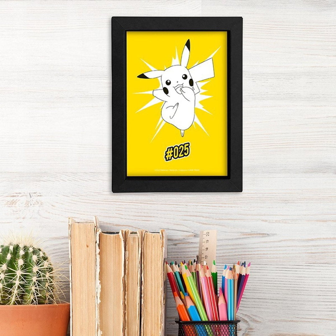 Pokemon Innrammet Bilde 15x20 Pikachu - Supernerds