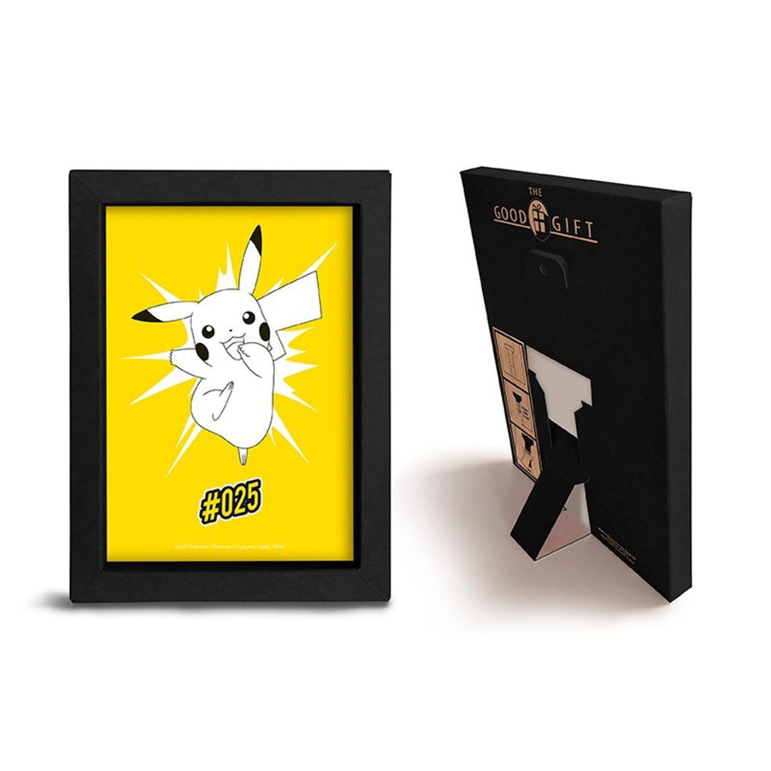 Pokemon Innrammet Bilde 15x20 Pikachu - Supernerds
