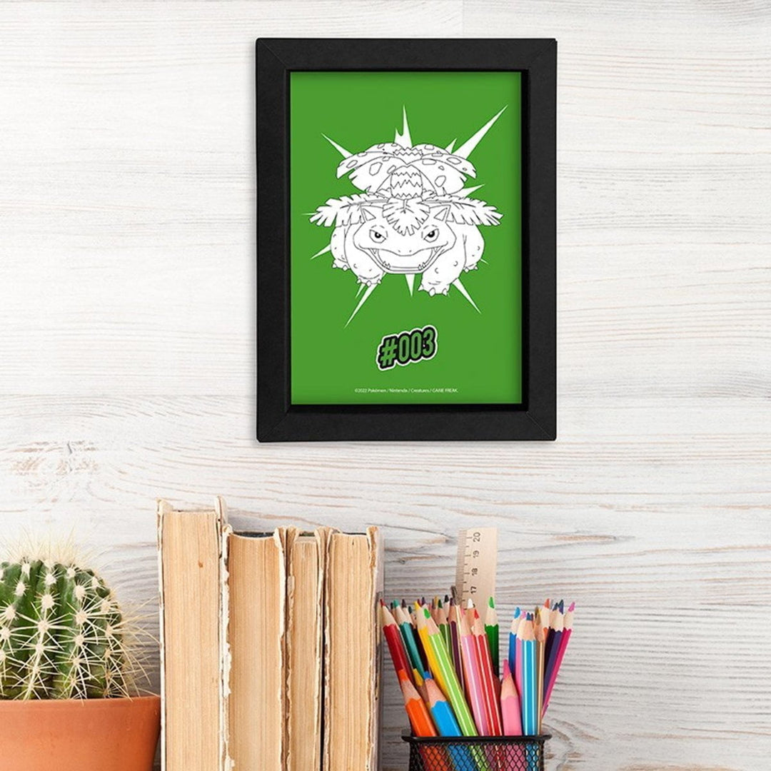 Pokemon Innrammet Bilde 15x20 Venusaur - Supernerds