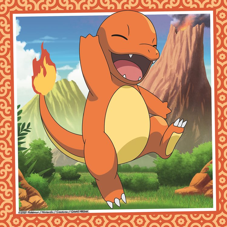 Pokémon Puslespill 49 brikker 3-pk Jigsaw Puzzles