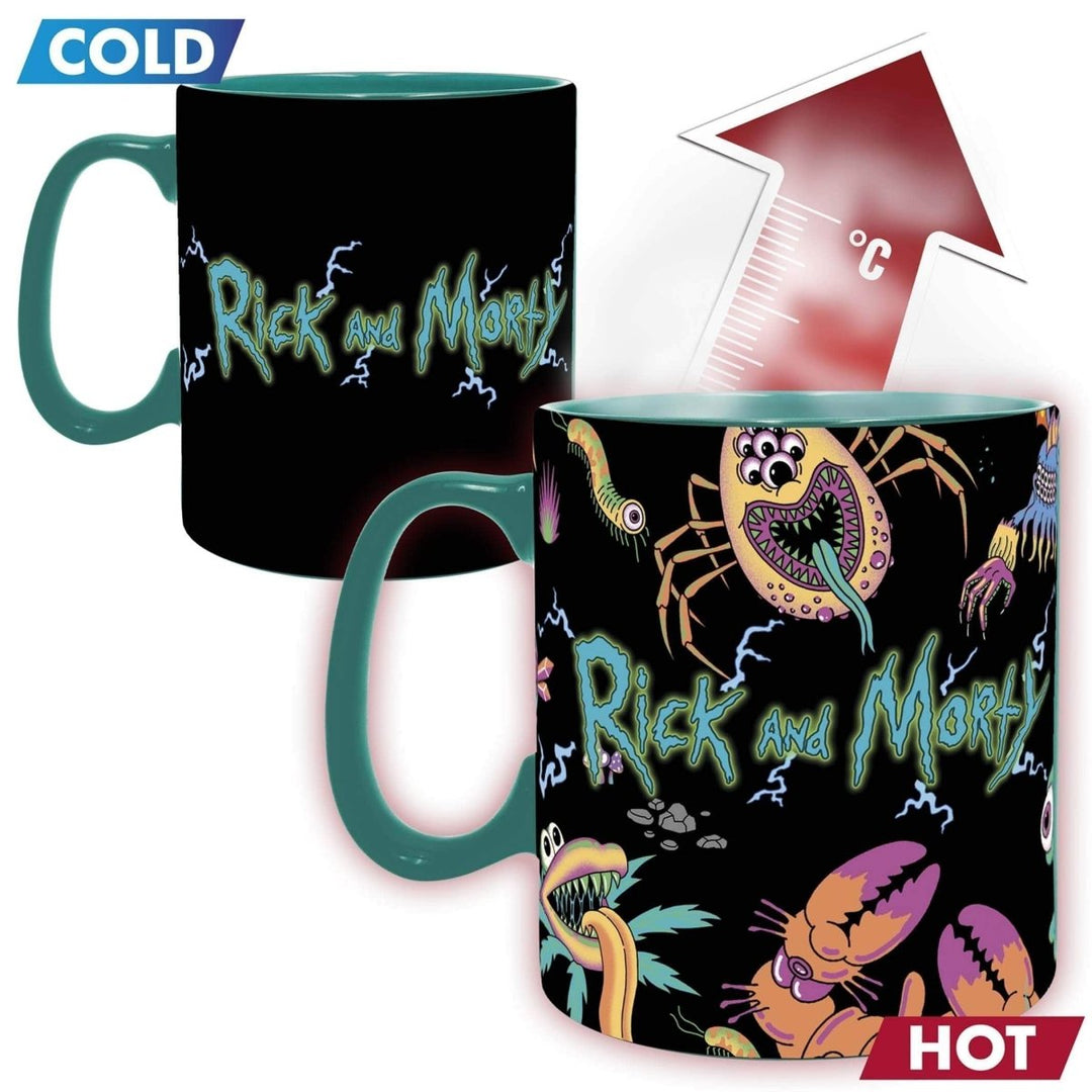 Rick and Morty Varmeskiftende Kopp Spaceship - Supernerds