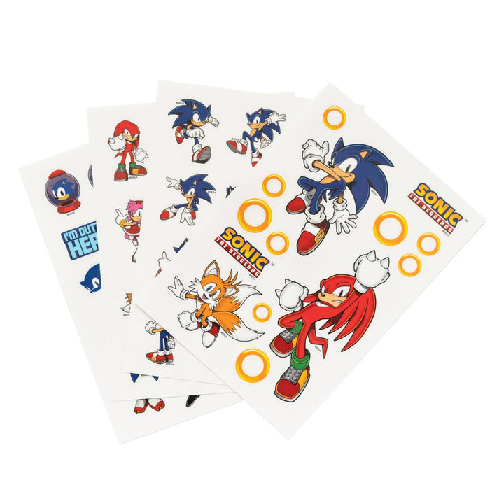 Sonic Klistremerker 56-pk - Supernerds