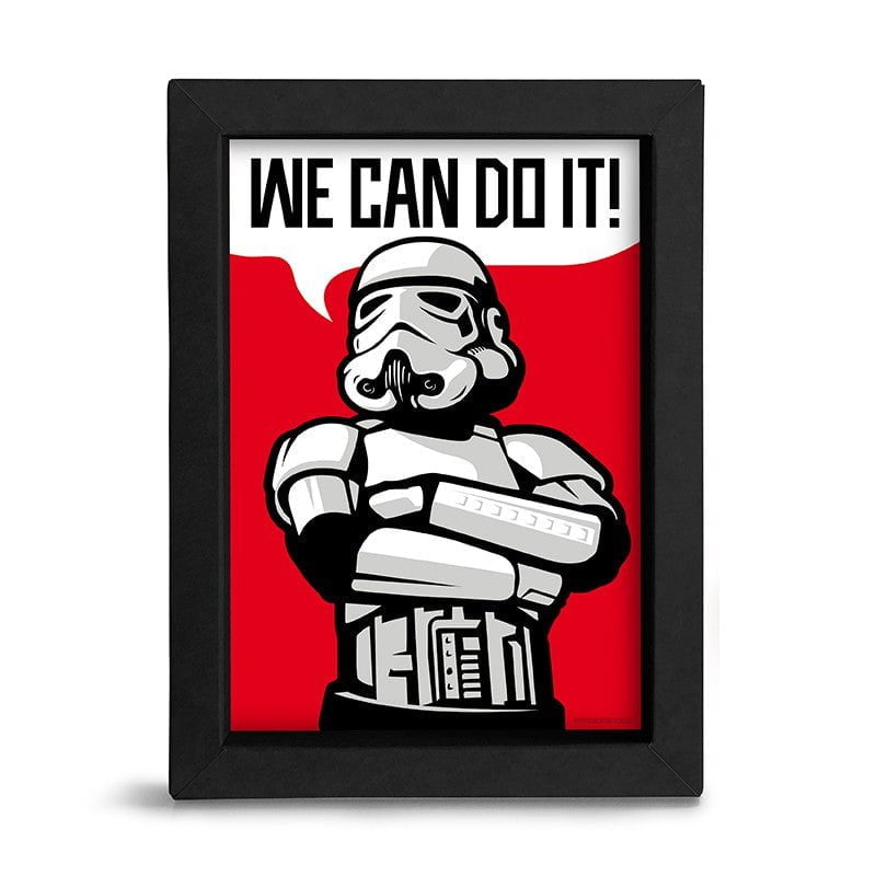 Star Wars Stormtrooper Innrammet Bilde 15x20 - Supernerds