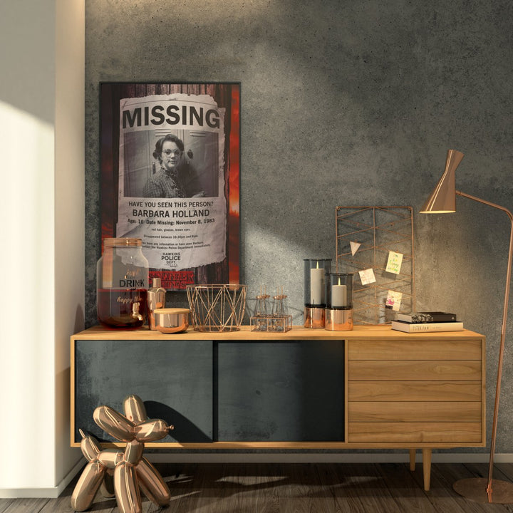 Stranger Things Plakat Missing Barb - Supernerds