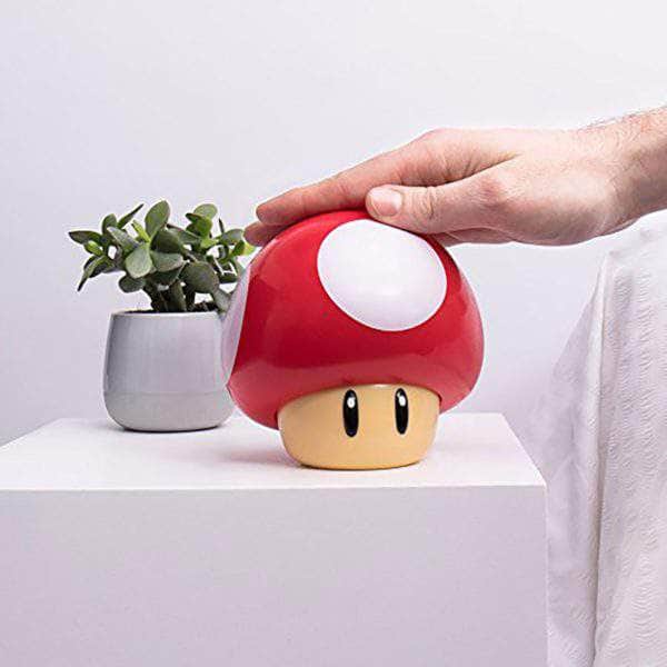 Super Mario Lampe Rød Sopp V4 - Supernerds