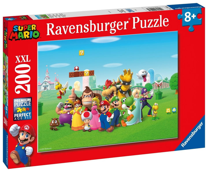Super Mario Puslespill XXL 200 brikker - Supernerds
