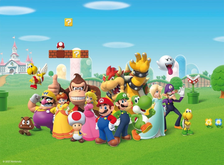 Super Mario Puslespill XXL 200 brikker - Supernerds