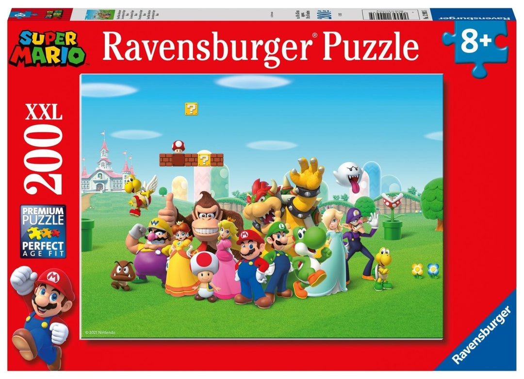 Super Mario Puslespill XXL 200 brikker - Supernerds