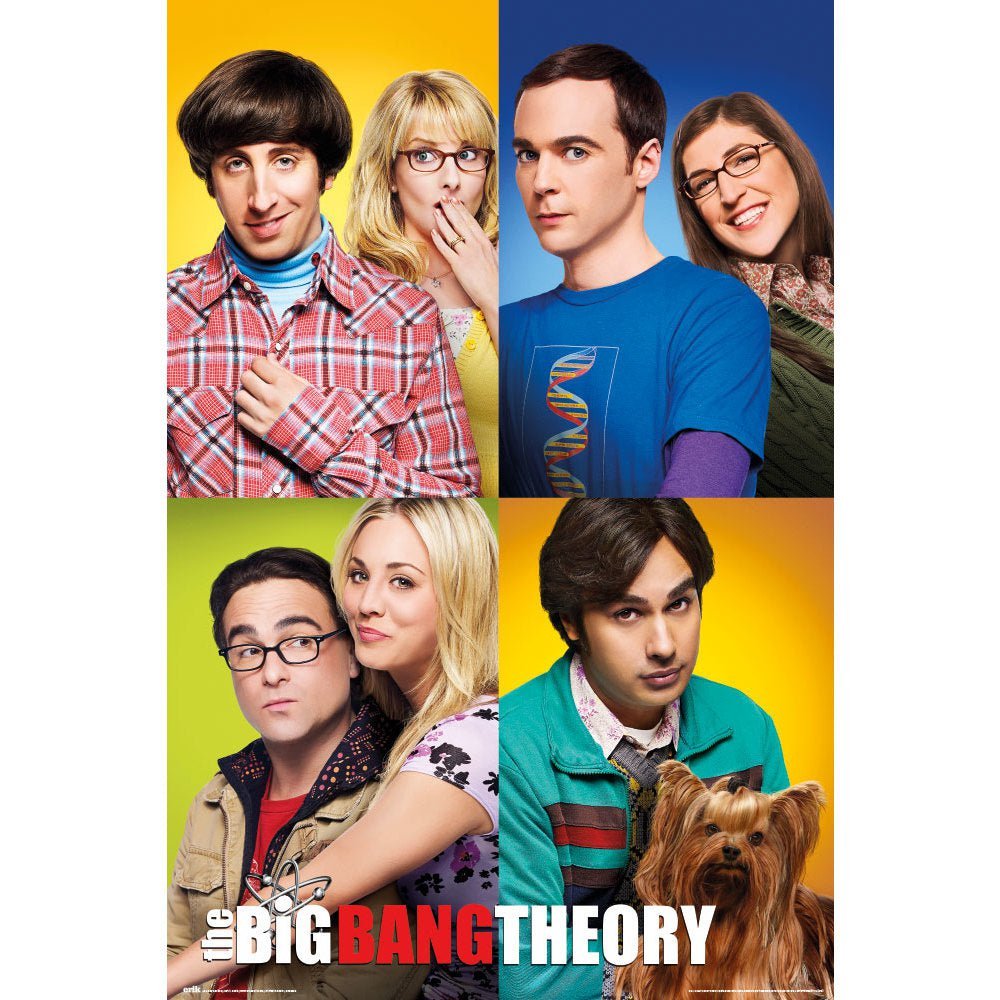 The Big Bang Theory Plakat - Supernerds